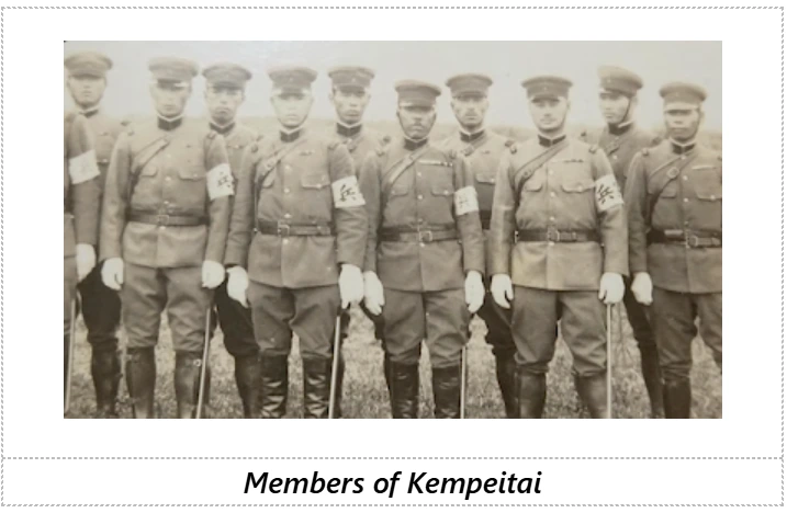 Members of Kempeitai