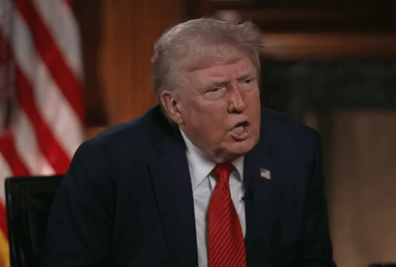 donald trump during nbc interview