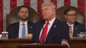 donald trump during sotu address 2026