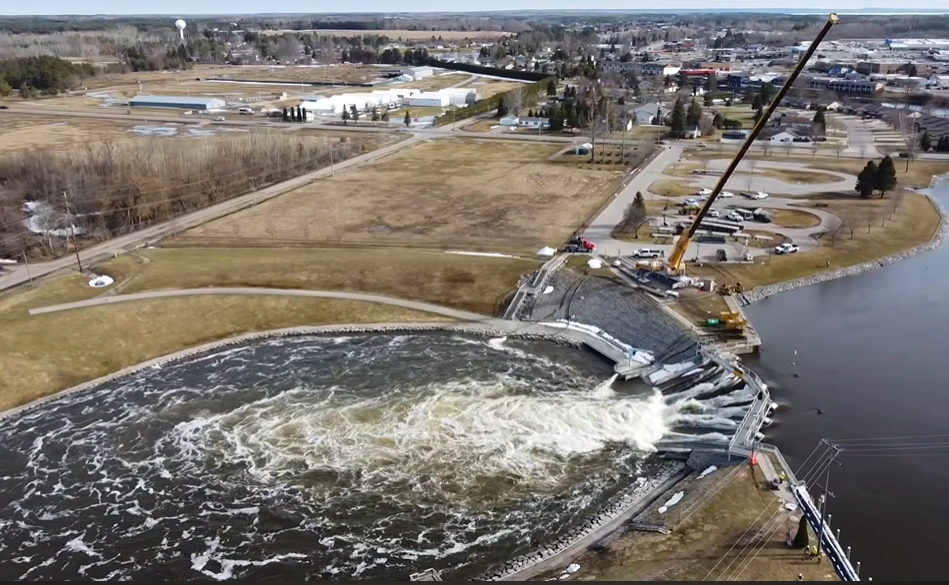 cheboygan dam flooding