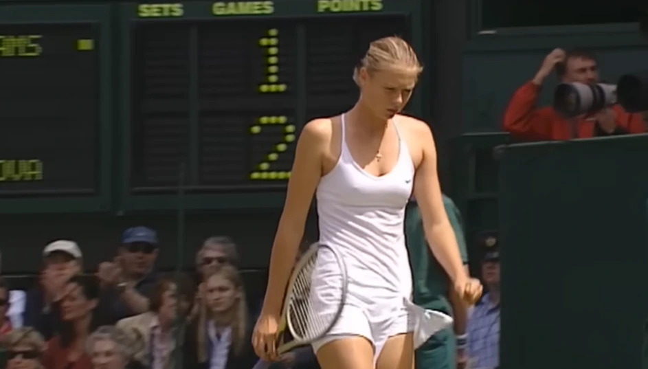 maria sharapova wimbledon 2004 final