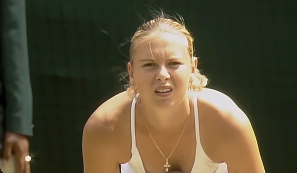maria sharapova wimbledon 2004