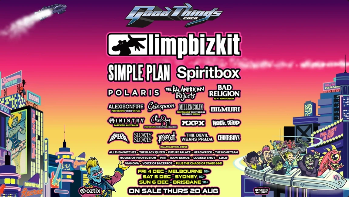 good things festival 2026 lineup photo