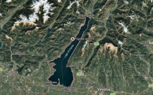 lake garda tignale wildfire italy