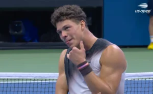 Ben Shelton during us open 2026