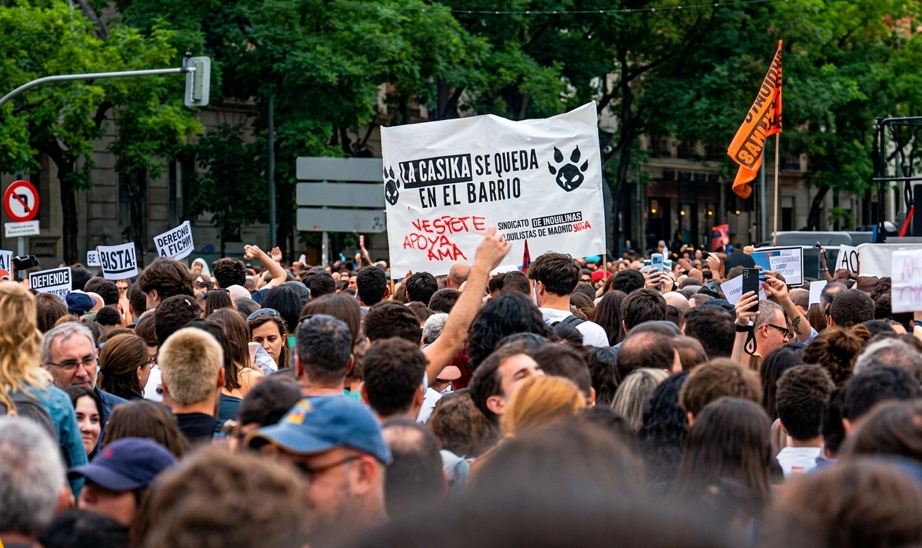 spain housing crisis protest explained analysis